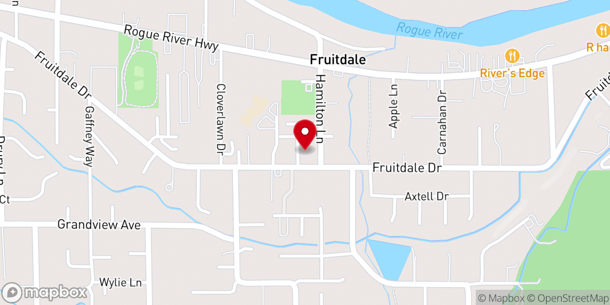 Map showing location of Liberty Pentecostals