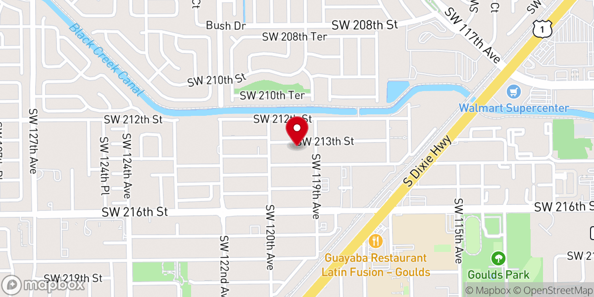 Map showing location of Redeem Pentecostal Church