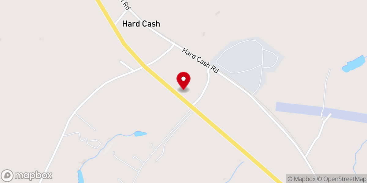 Map showing location of Victory Church