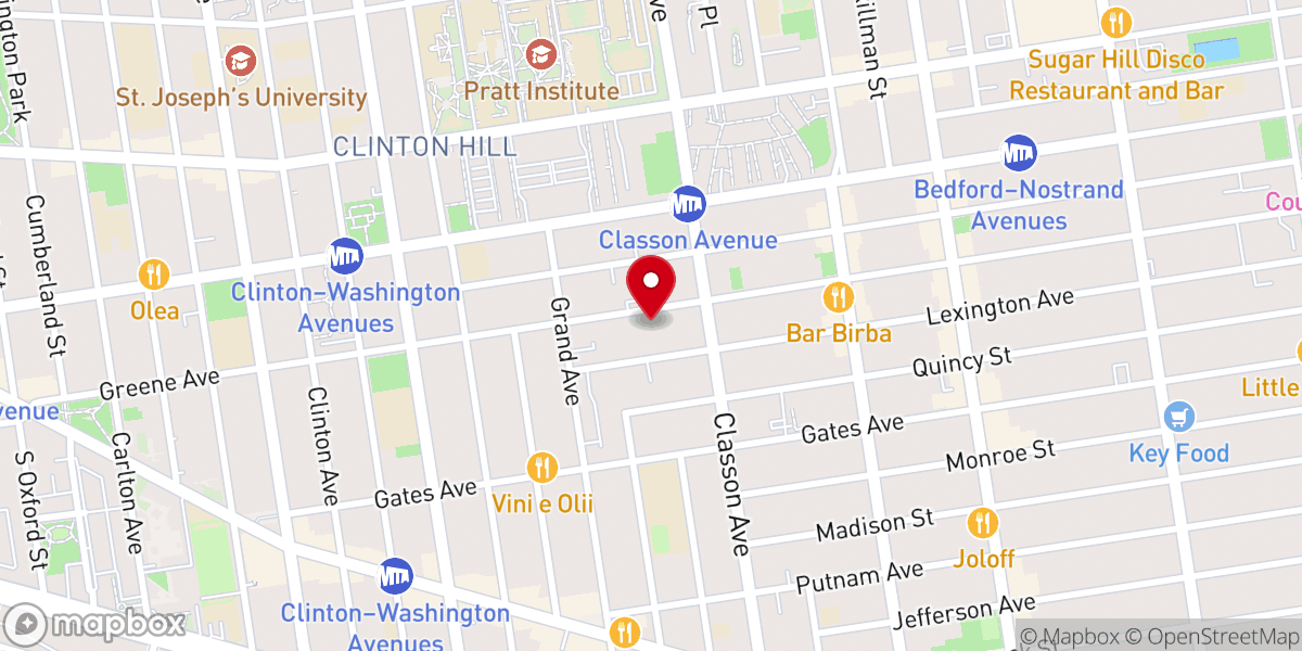 Map showing location of Refuge Church of Christ Inc