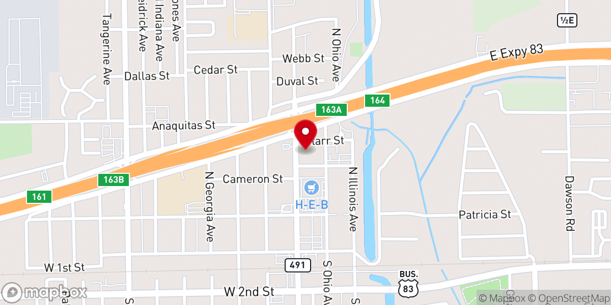 Map showing location of TA-CO-MADRE tacos & more