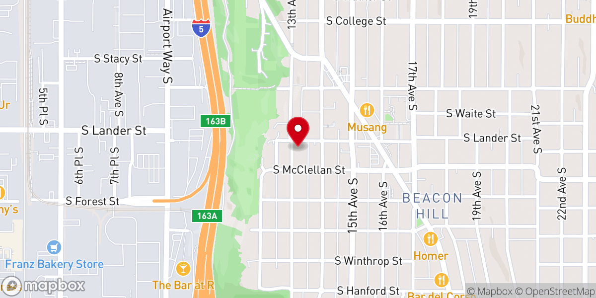 Map showing location of St. John Chrysostom Byzantine Catholic Church