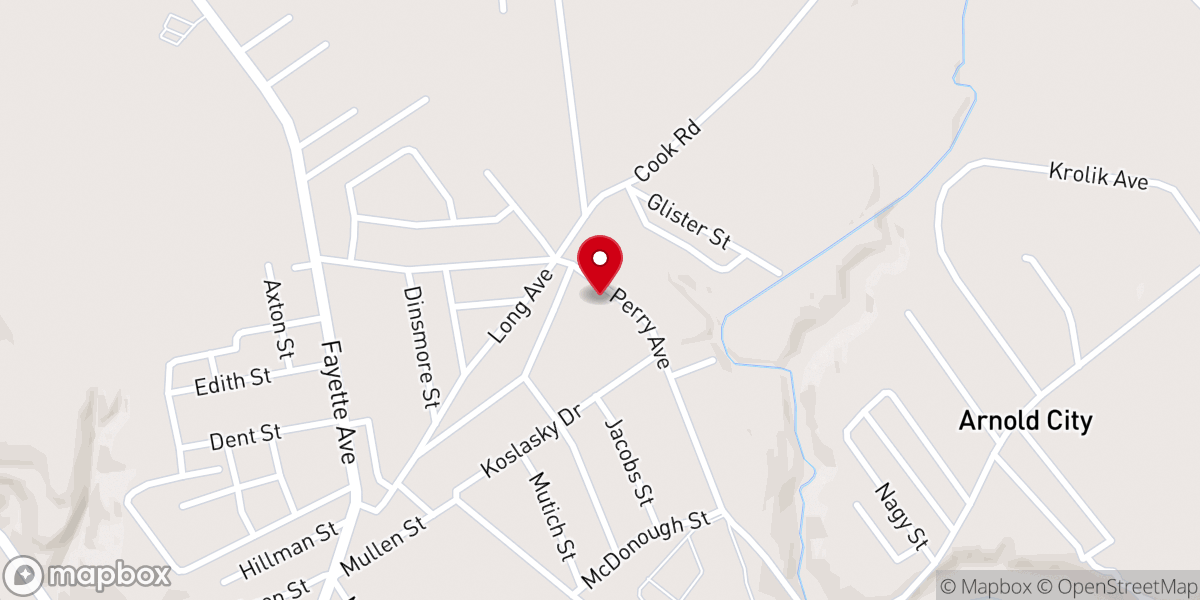 Map showing location of St Joseph Mission Church