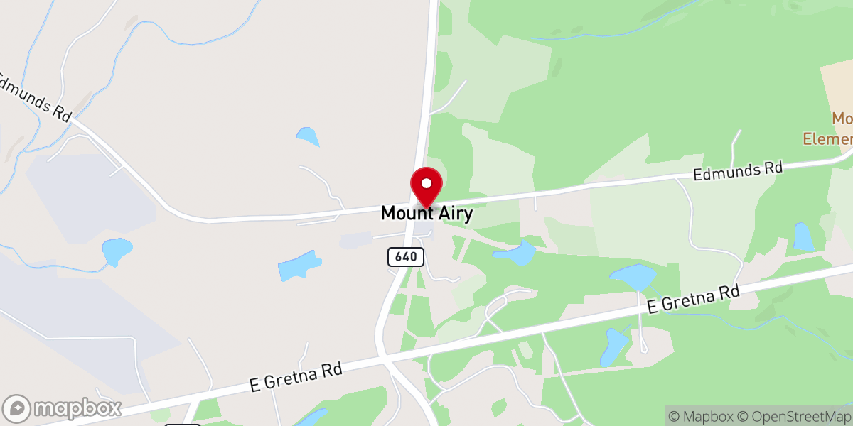 Map showing location of Imogene Church