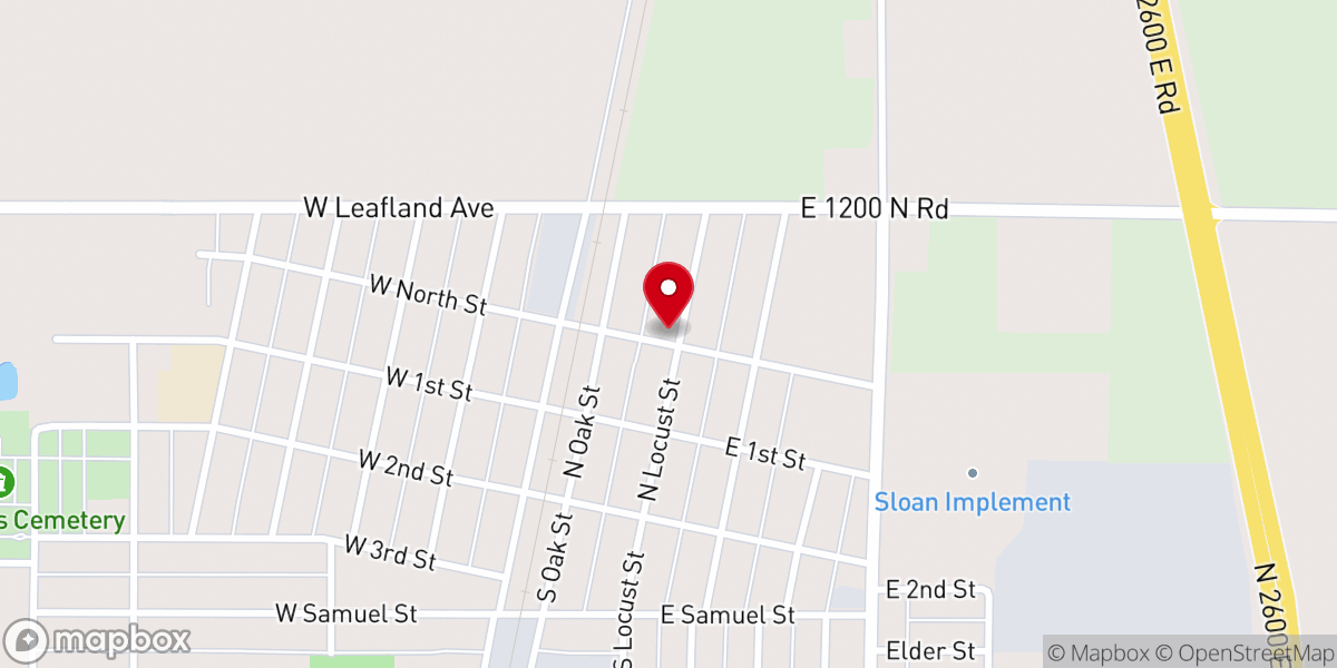 Map showing location of Memorial Presbyterian Church