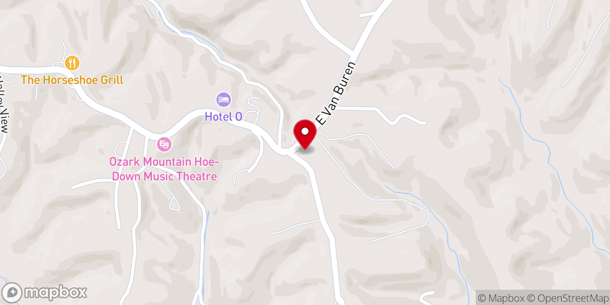 Map showing location of ECHO Thrift Stores (Eureka Christian Health Outreach)