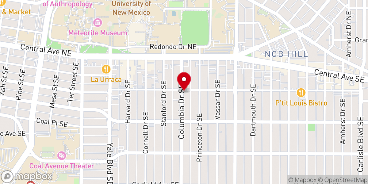 Map showing location of Great Commission Alliance