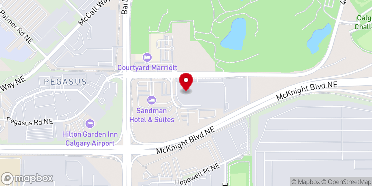 Map showing location of Samaritan's Purse