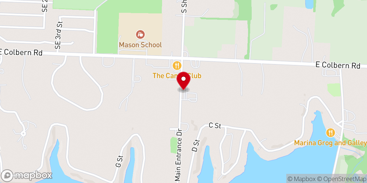 Map showing location of Colbern Road Restoration Branch