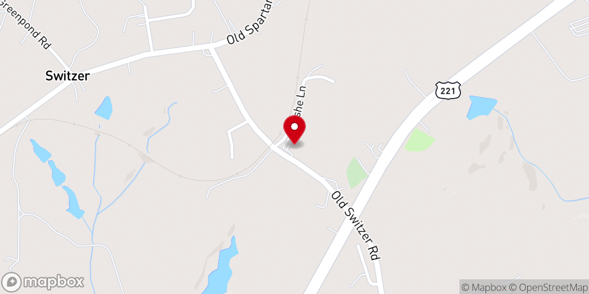 Map showing location of Switzer Mount Zion Baptist Church