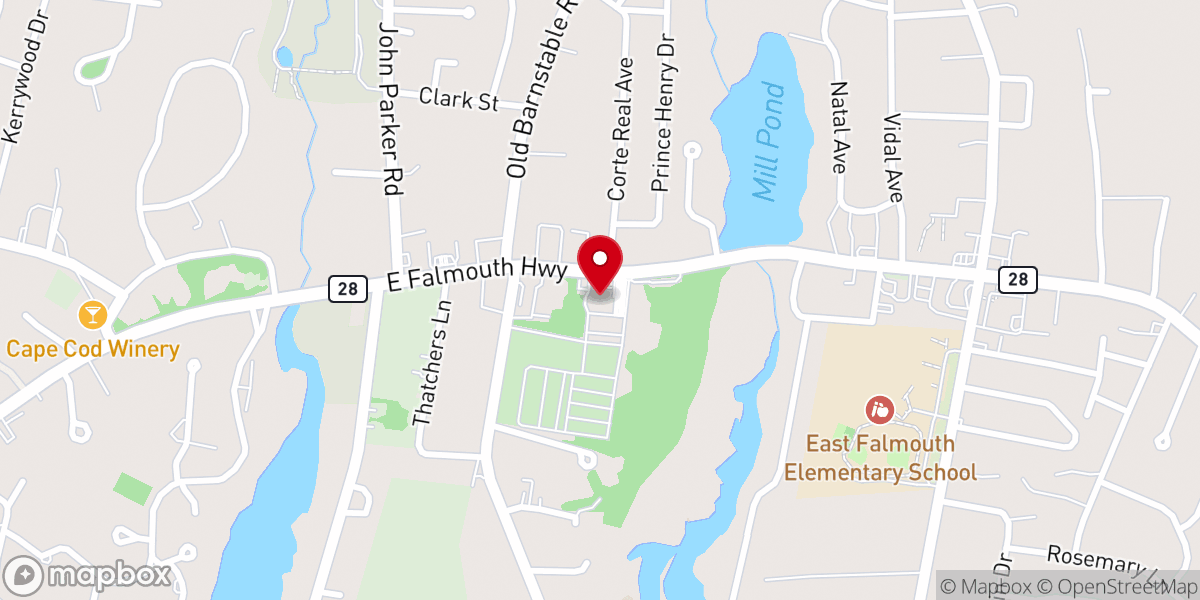 Map showing location of Fatima Hall
