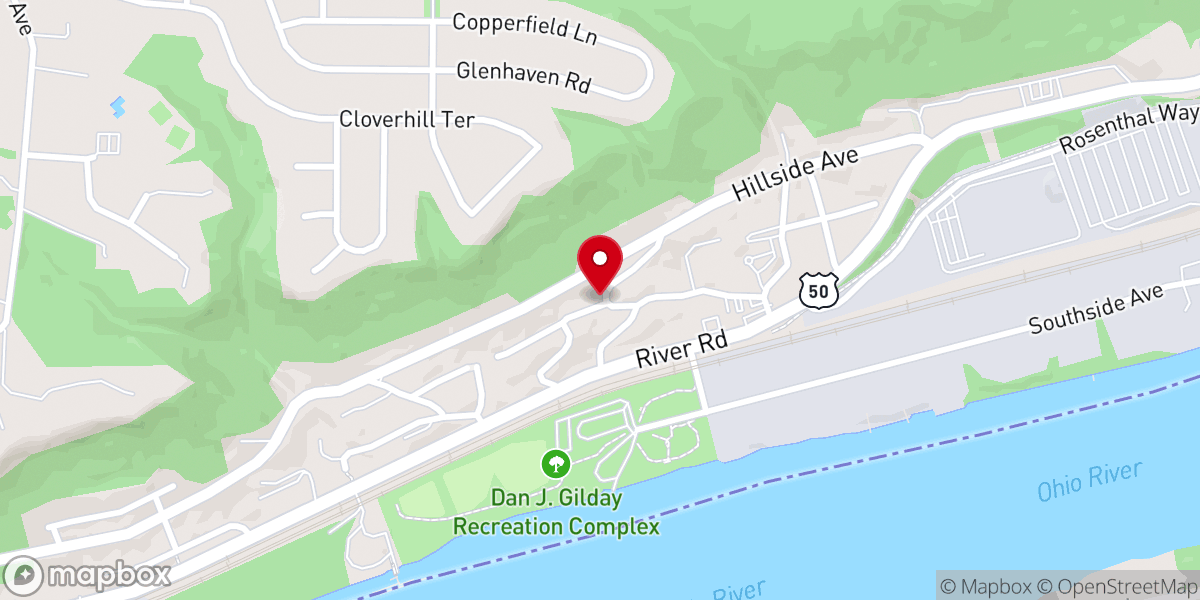 Map showing location of Awaken Church Cincinnati