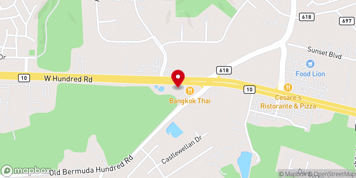 Map showing location of Engage Food Pantry at Redemption Church Chester