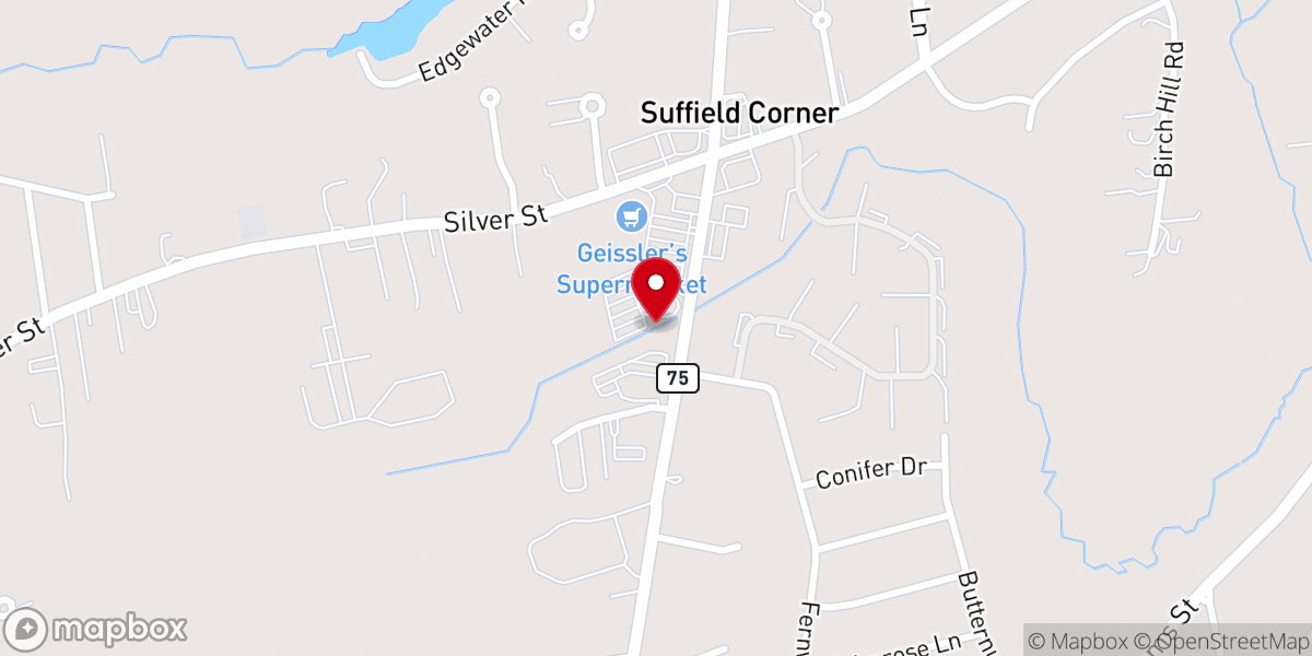 Map showing location of New Day Church