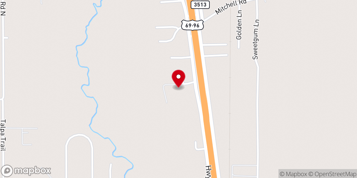 Map showing location of Bell Stone Events