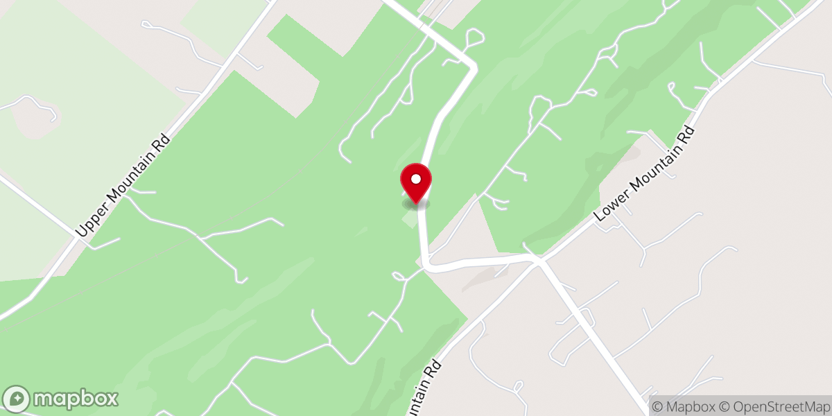 Map showing location of Mount Gilead A.M.E. Church