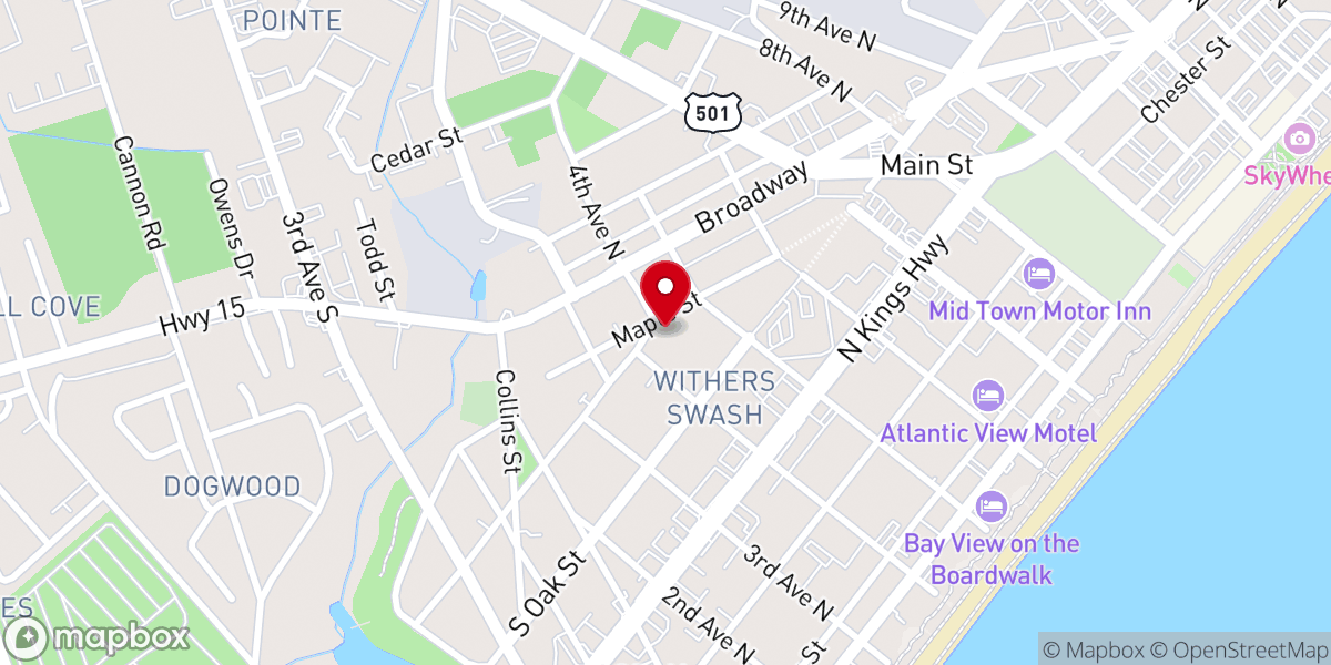 Map showing location of Orthodox Center for the Advancement of Biblical Studies Inc