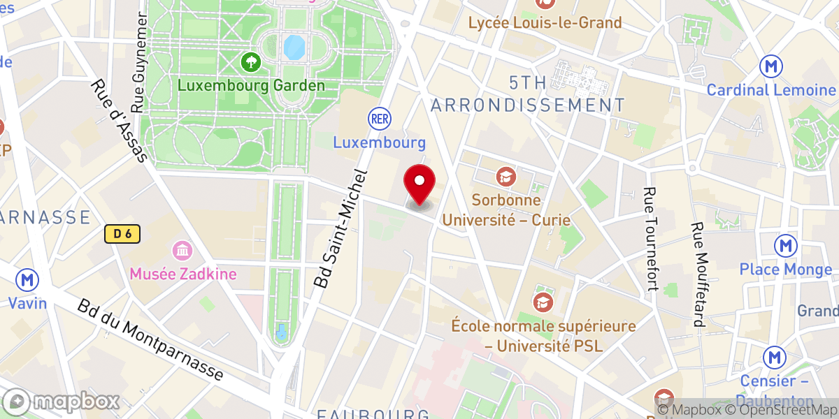 Map showing location of Église Saint-Jacques du Haut Pas