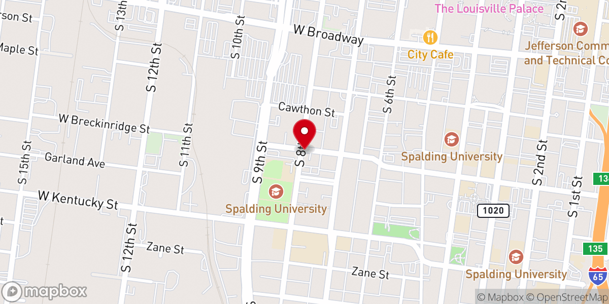 Map showing location of Go Ye Ministry