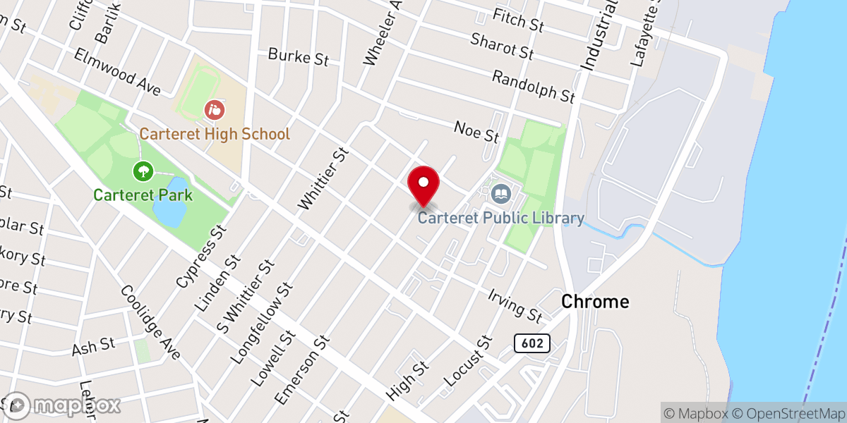 Map showing location of Divine Mercy Roman Catholic Church