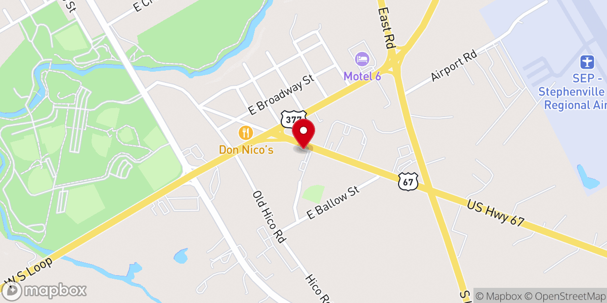 Map showing location of Cornerstone