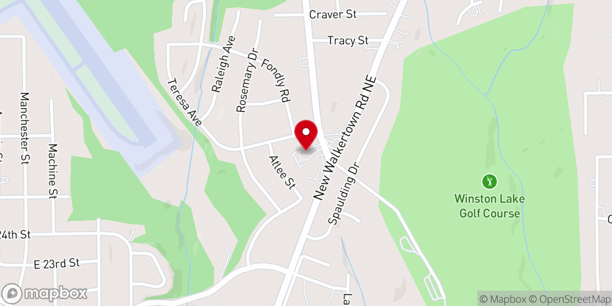 Map showing location of Solid Rock United Bibleway Ministries Inc
