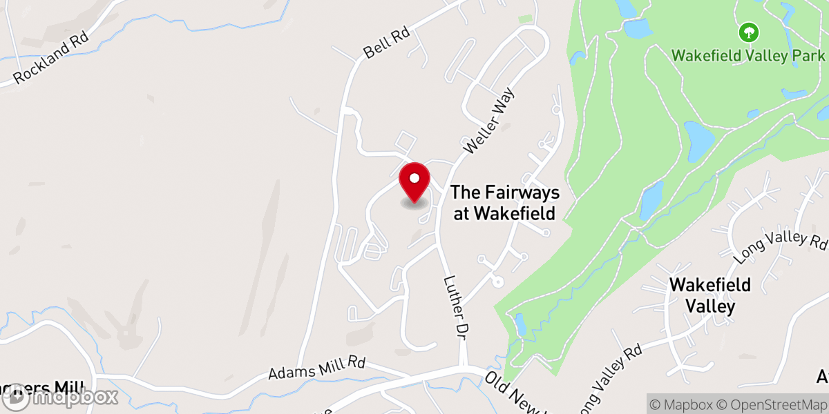 Map showing location of Westminster Congregation