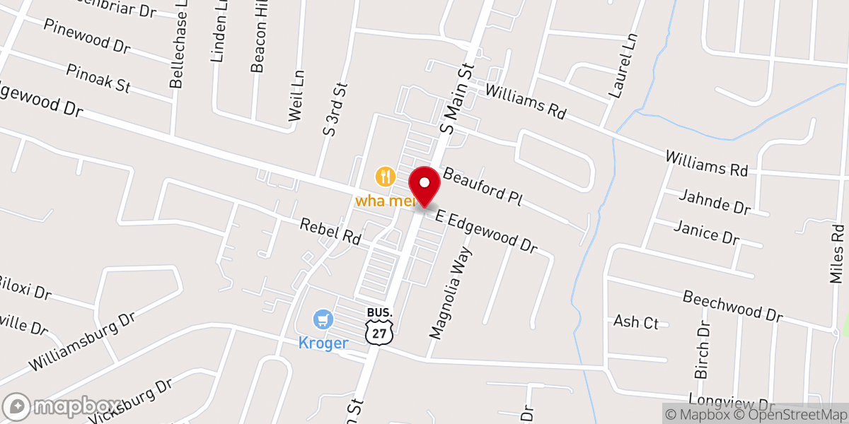 Map showing location of Resolution Church