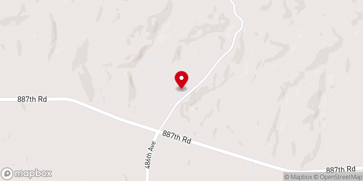 Map showing location of Prairie Hope Chapel LLC