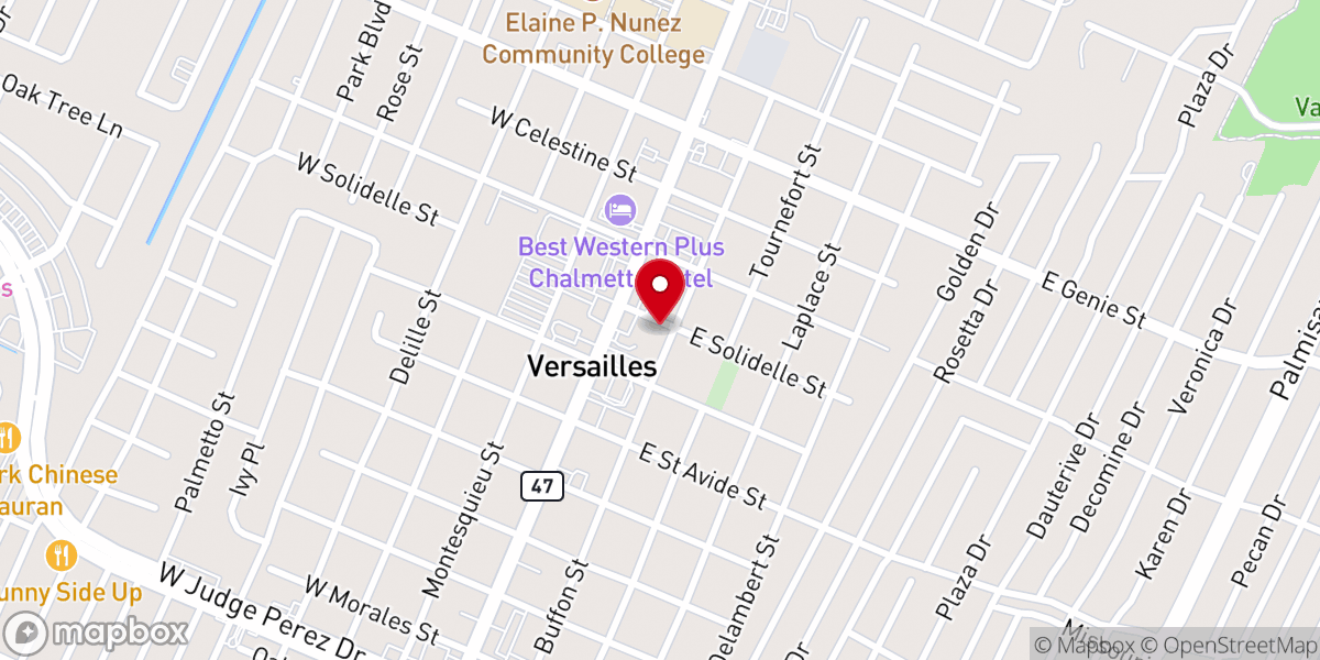 Map showing location of Ministerio Cristiano Ciudad Refugio Inc