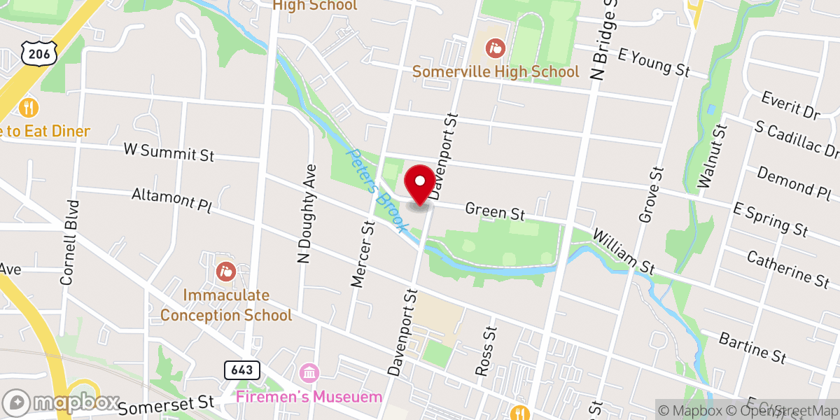 Map showing location of Shiloh Pentecostal Church Inc