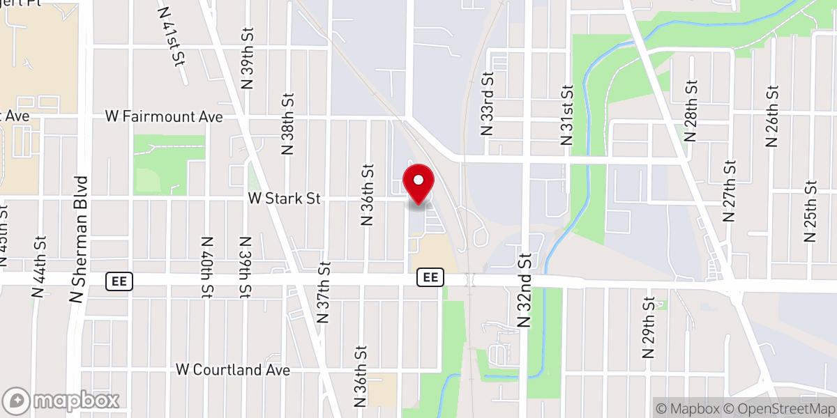 Map showing location of Holy Redeemer Institutional Church of God in Christ