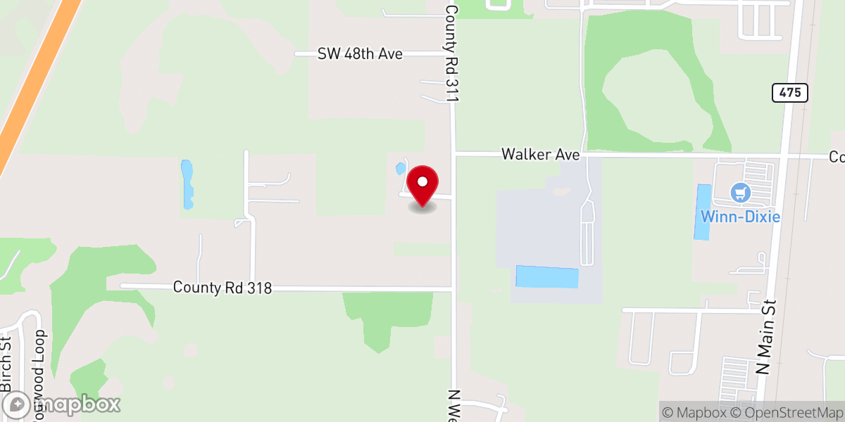 Map showing location of Deliverance Gospel Temple Inc