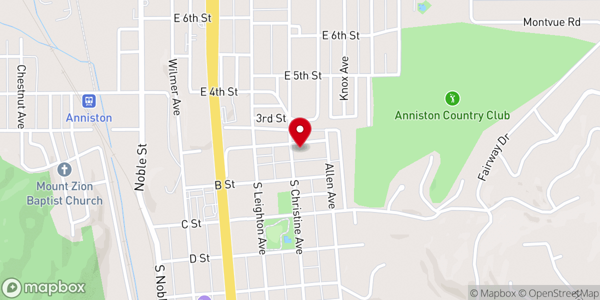 Map showing location of Gaines Chapel Methodist Church (historical)