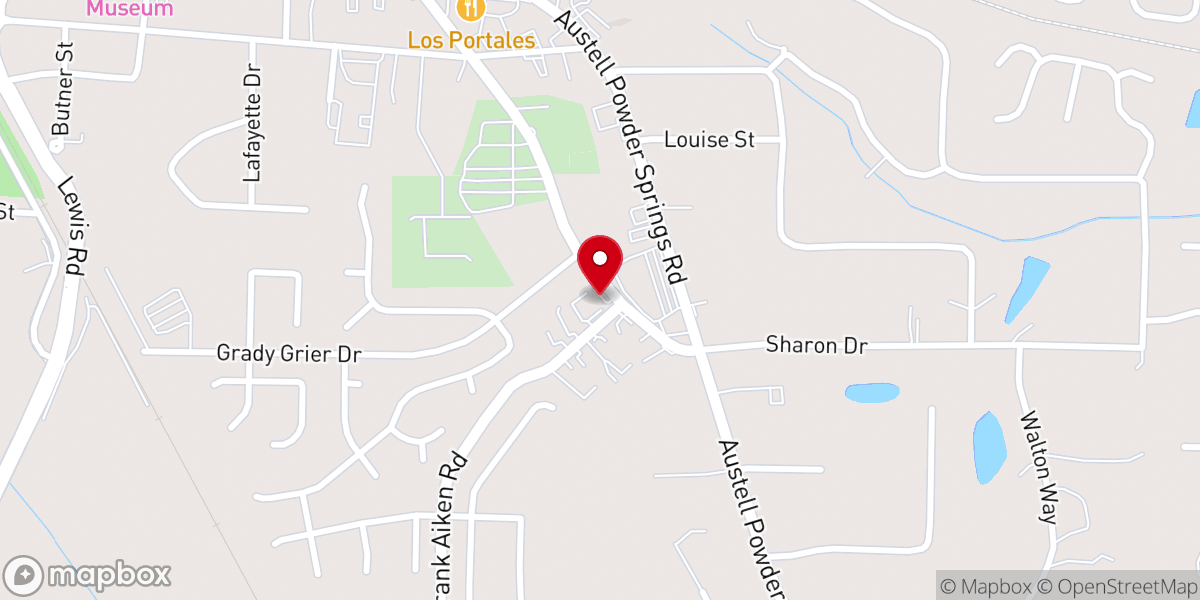 Map showing location of Word of Life Church