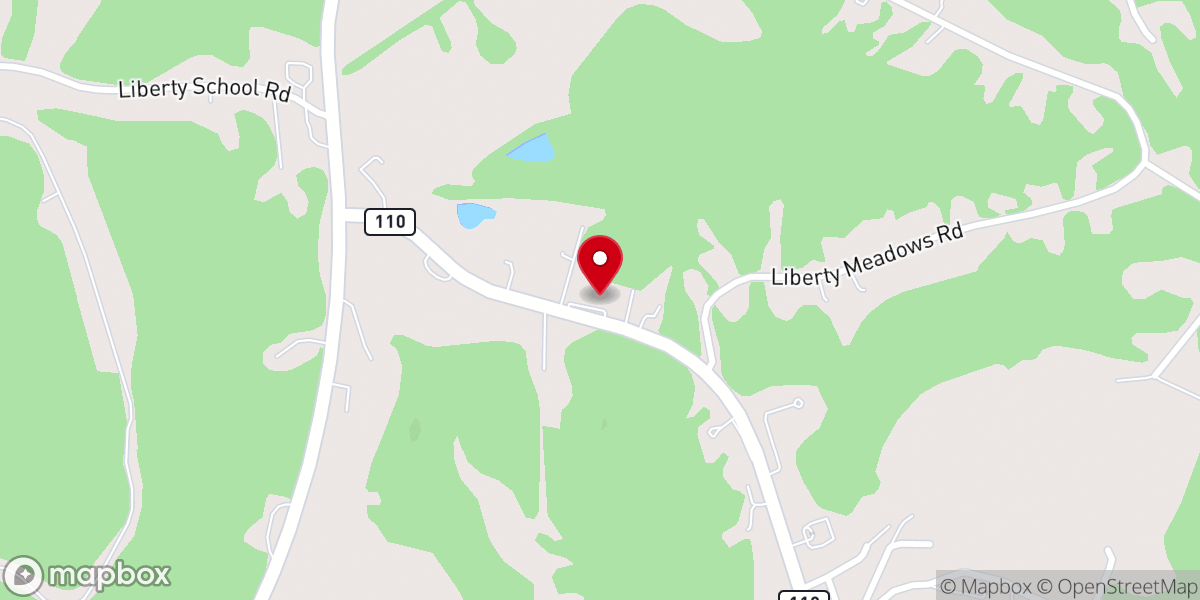 Map showing location of Book of Acts Church - De Soto