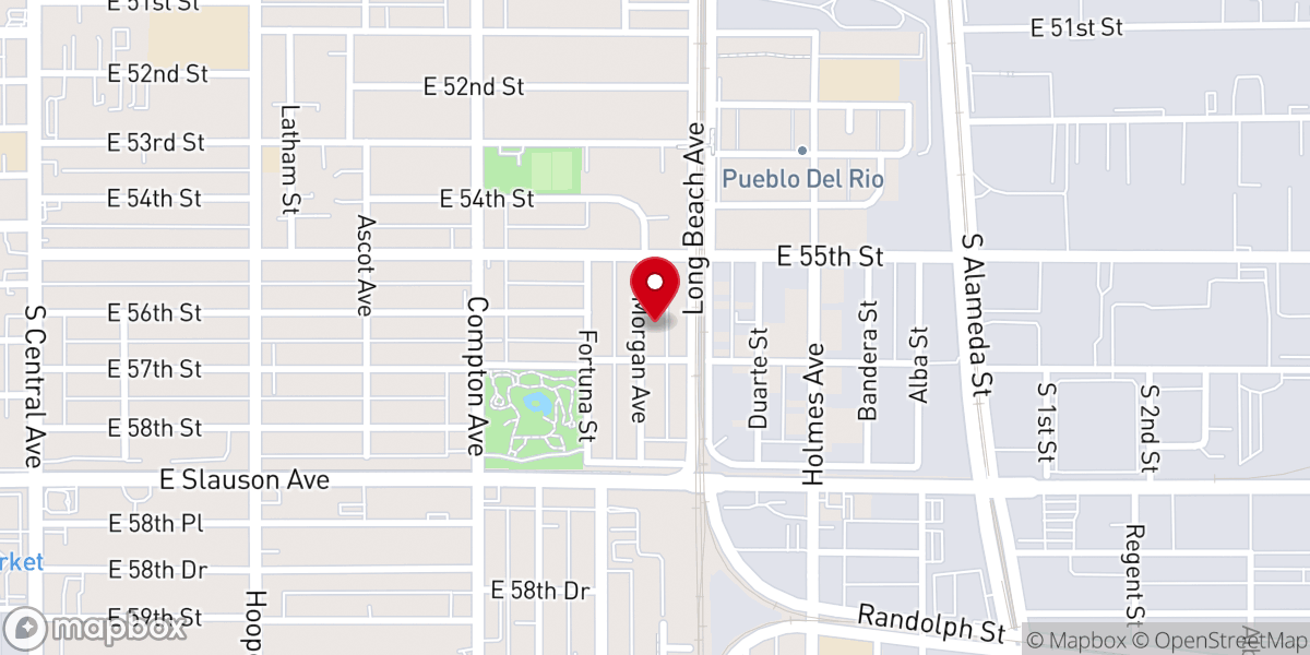 Map showing location of Greater Holy St John