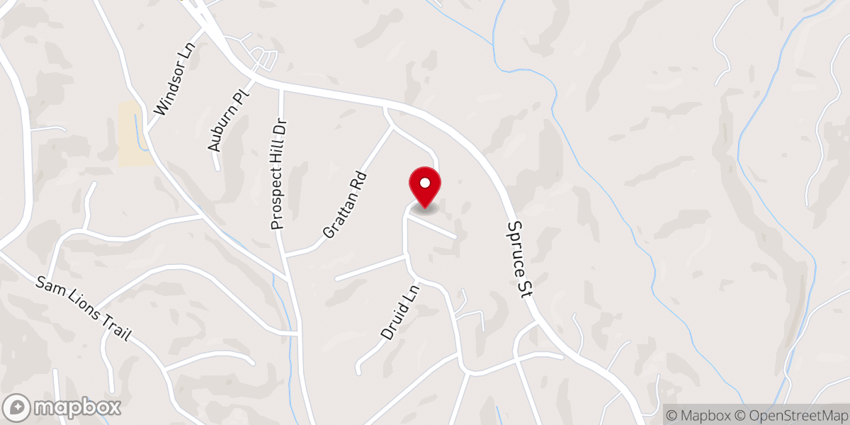 Map showing location of Christ's Church