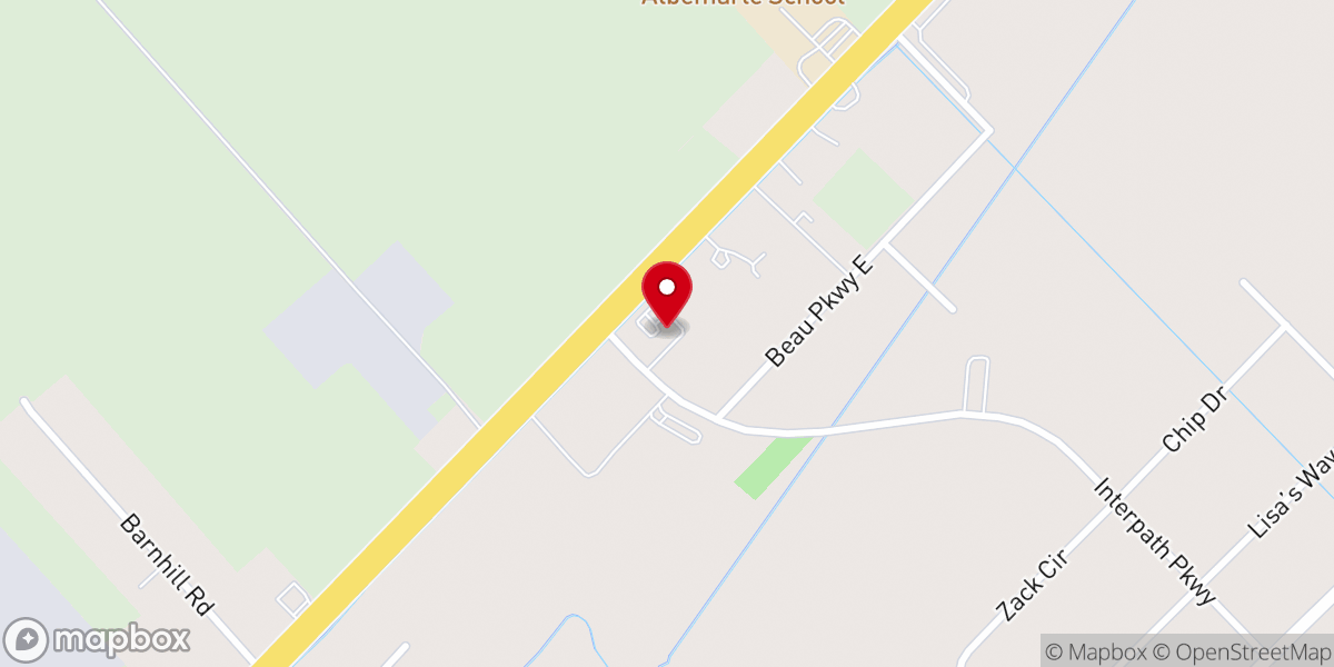 Map showing location of New Birth Fellowship