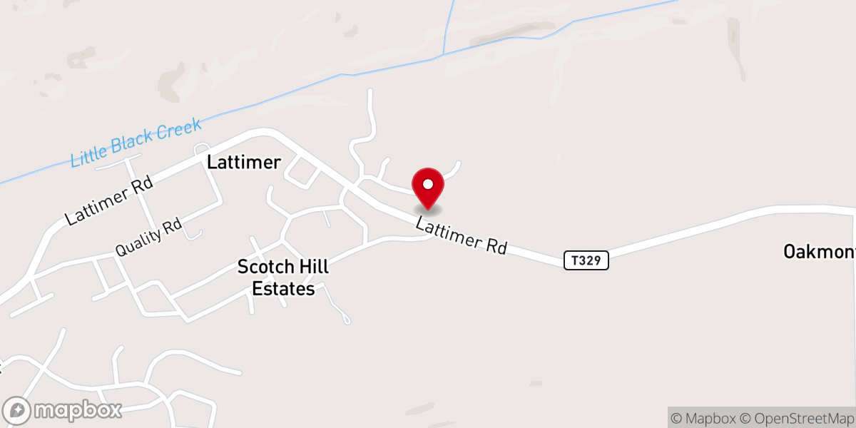 Map showing location of Jireh Church AIC