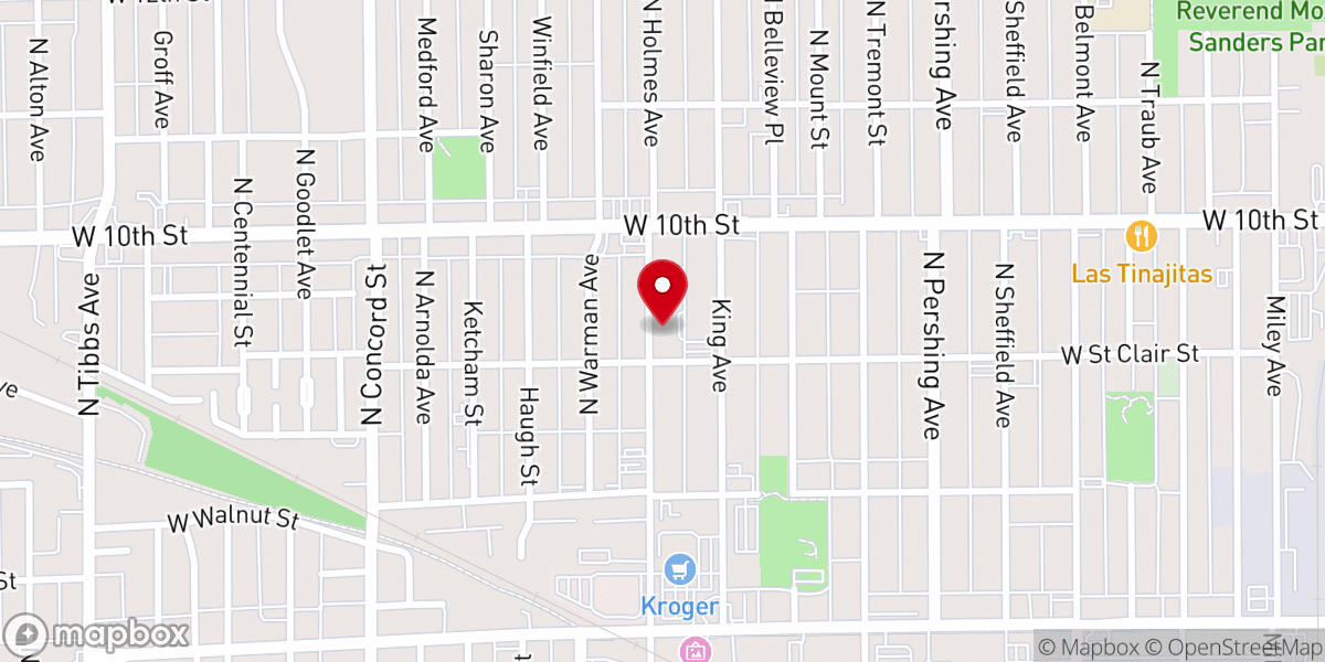 Map showing location of Holy Family Home Enrichment Inc