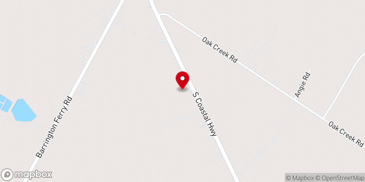 Map showing location of Calvary Church