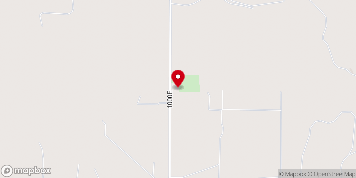 Map showing location of Zion United Methodist Church