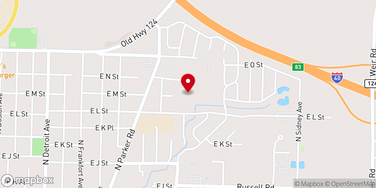 Map showing location of Connect Church