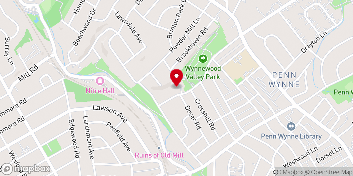 Map showing location of Church of the Holy Apostles