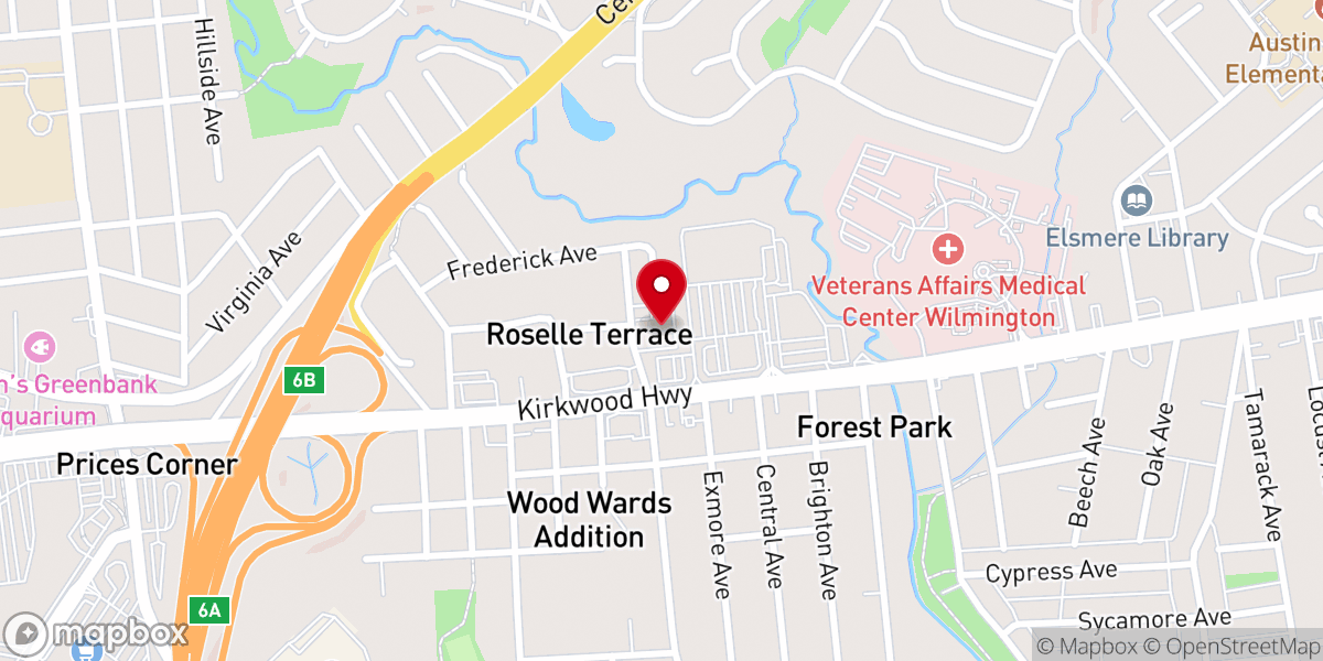 Map showing location of Christ the Cornerstone-Elsmere