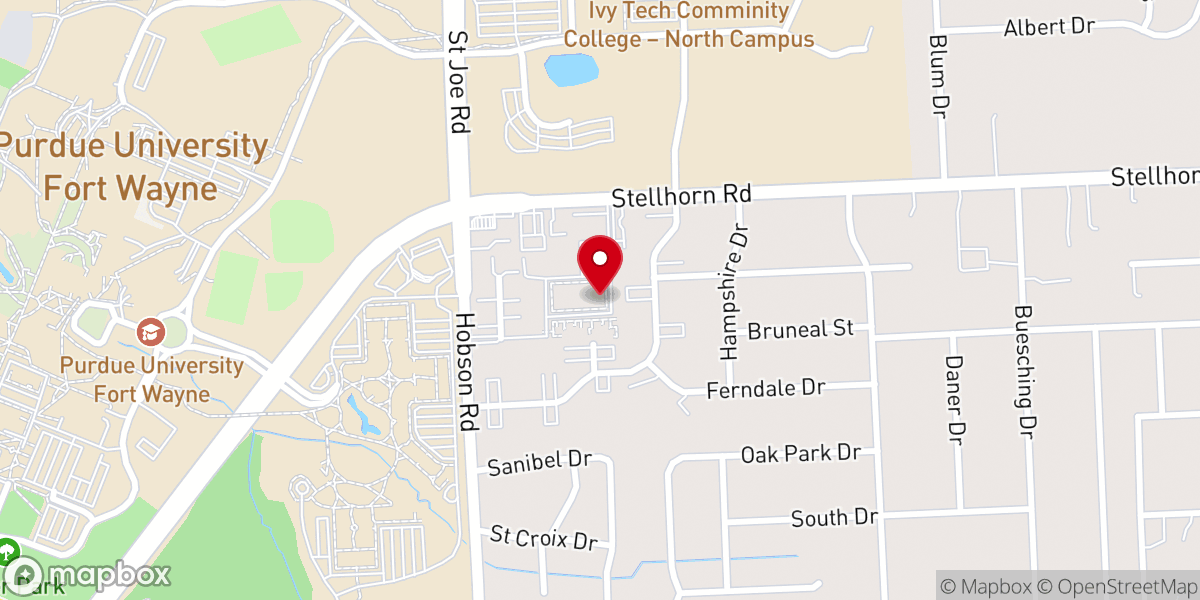 Map showing location of Harkenflo Ministry Inc