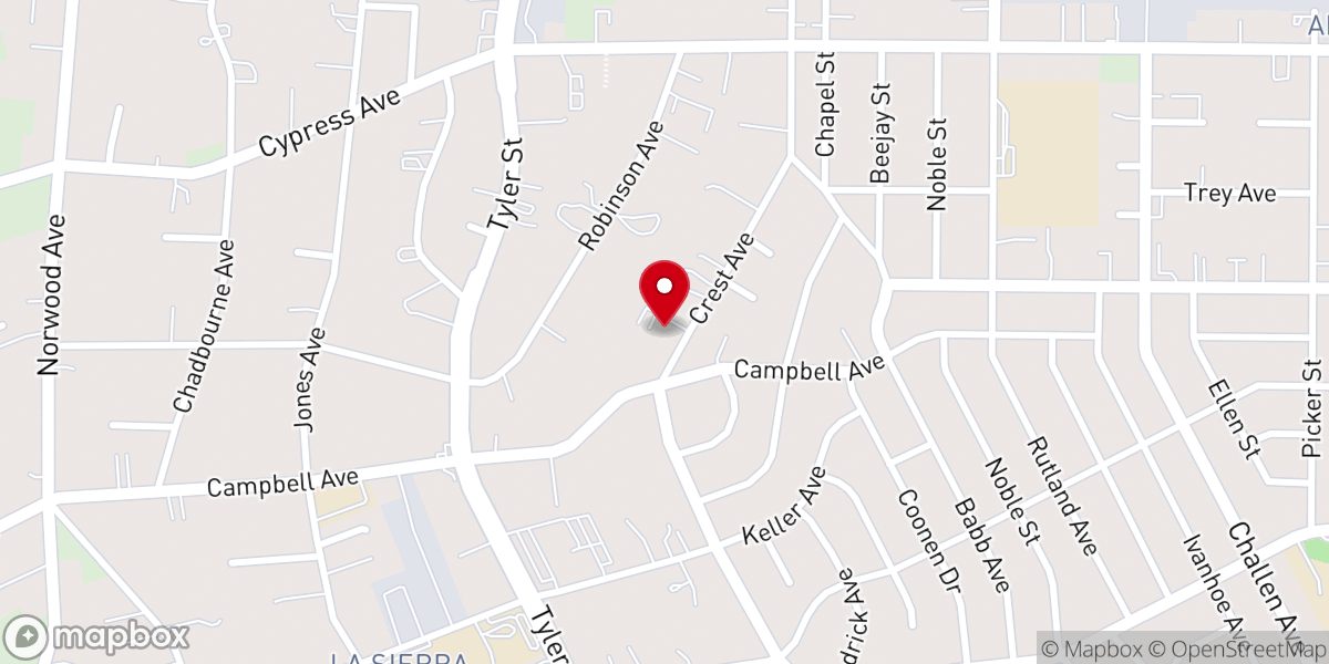Map showing location of Alpha & Omega Arlington Apostolic Church