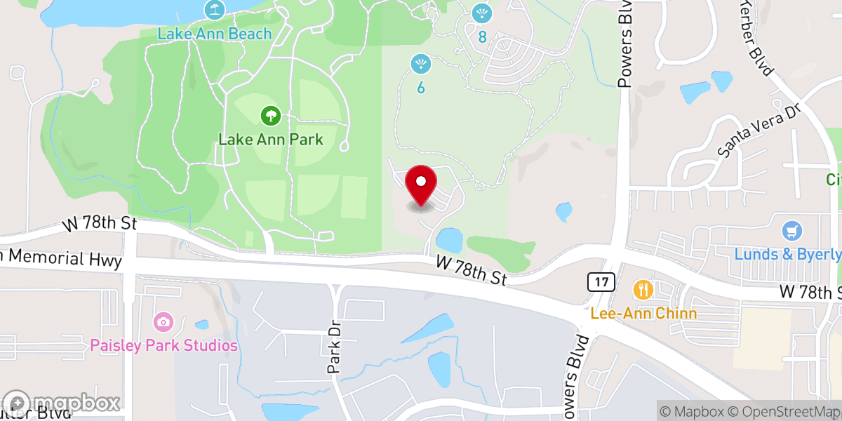 Map showing location of ECKANKAR Spiritual Center