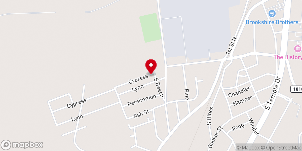 Map showing location of Church By Christ Jesus